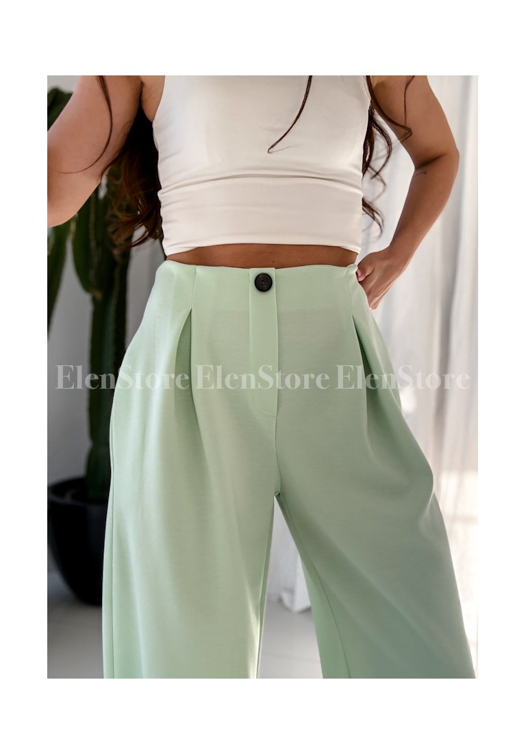 Spodnie Butter Matcha