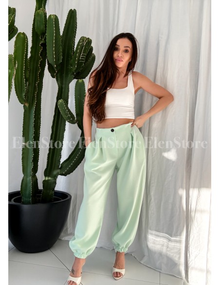 Spodnie Butter Matcha