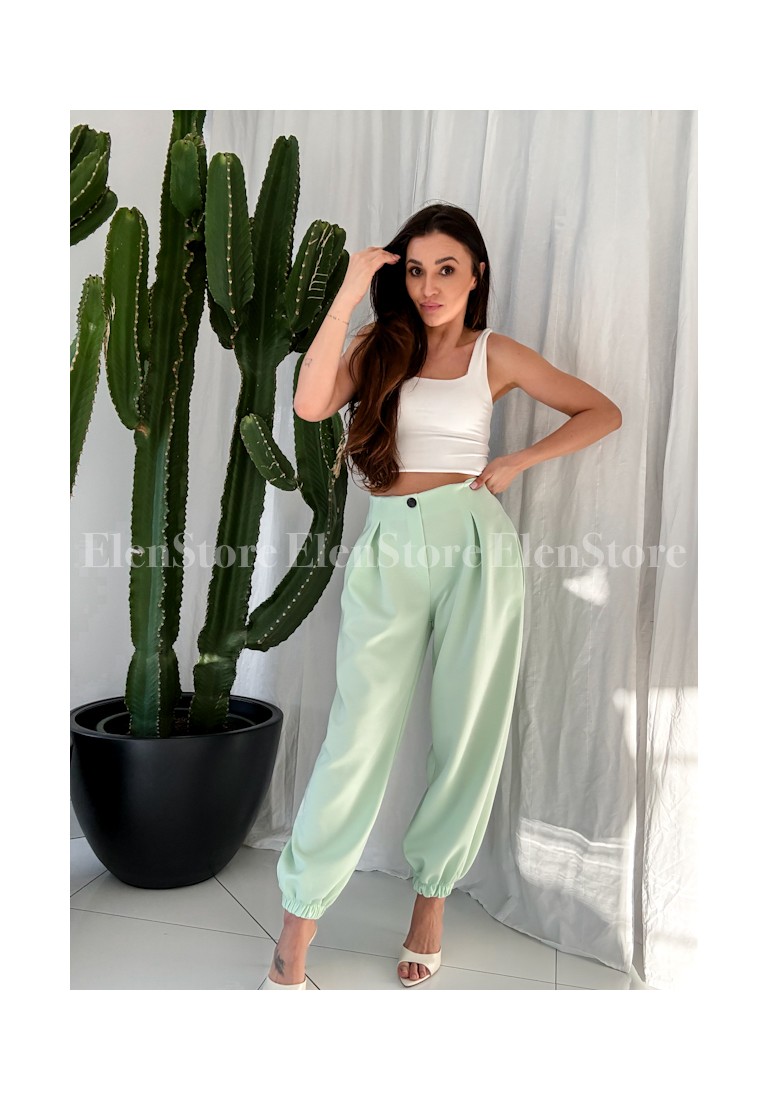 Spodnie Butter Matcha