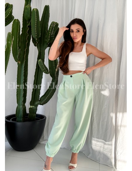 Spodnie Butter Matcha