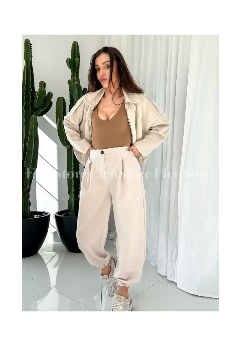 Spodnie Butter Beige