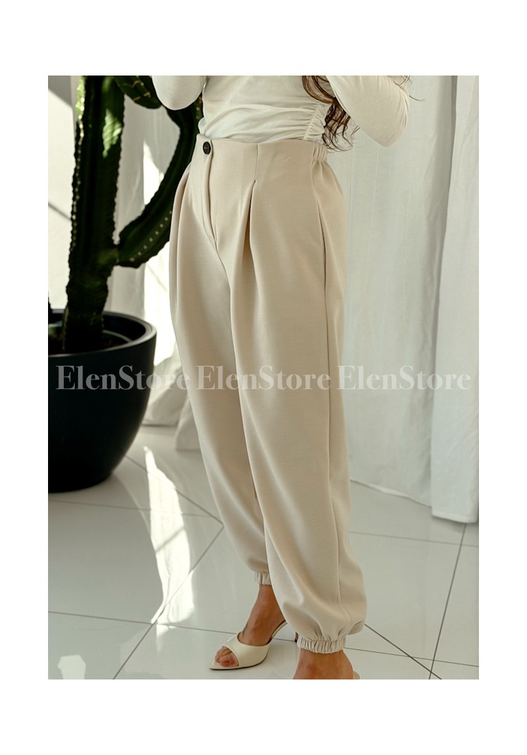 Spodnie Butter Beige