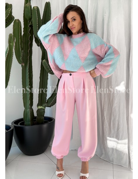 Spodnie Butter Pink 2