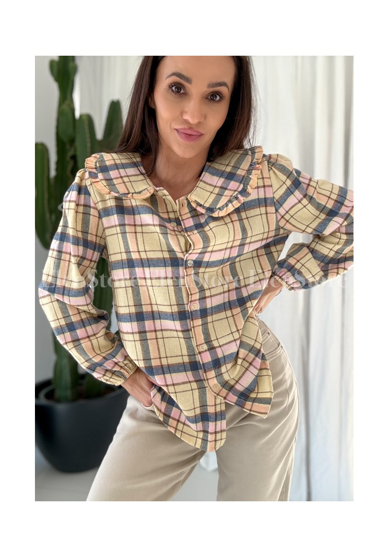 Koszula Collar Yellow