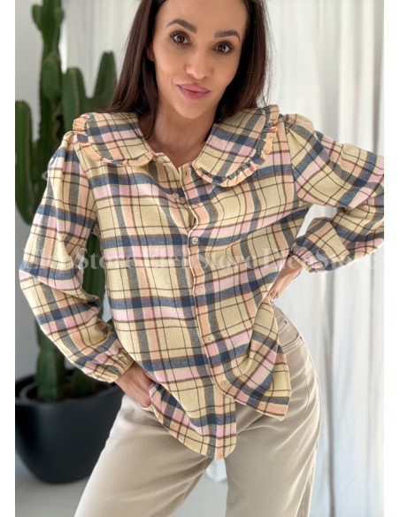 Koszula Collar Yellow