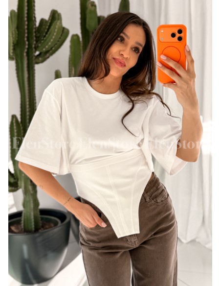 Bluzka Victory White