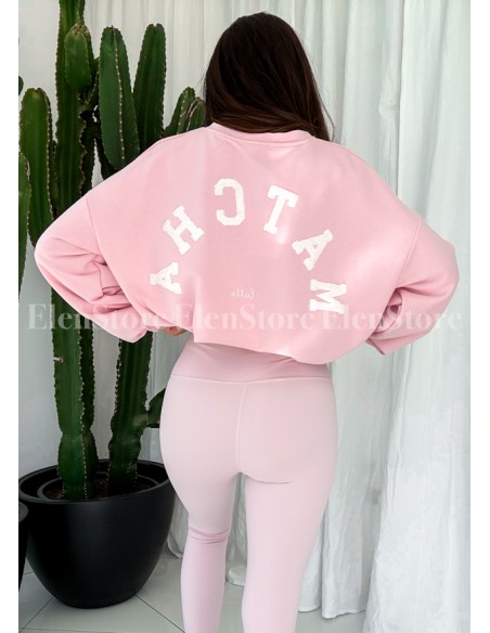 Bluza Matcha Pink