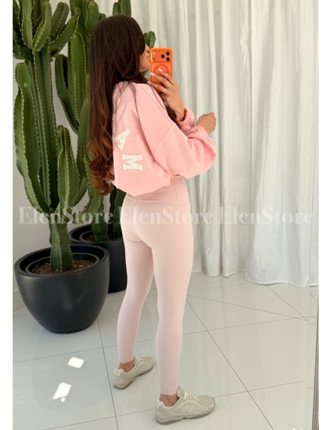 Legginsy Silk Pink 2