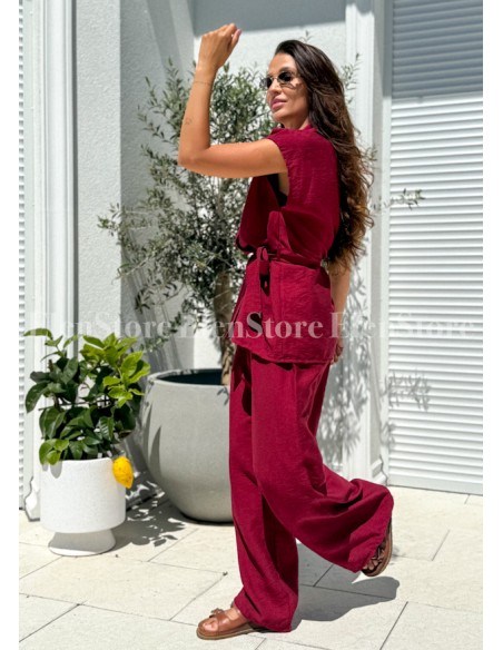 Komplet Cally Burgundy