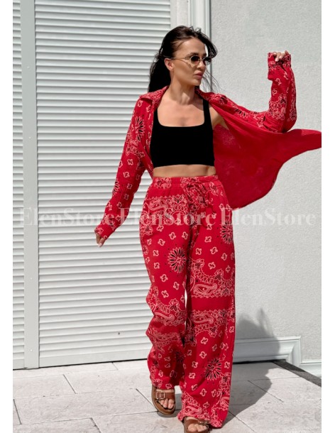 Komplet Panamo Bandama Red