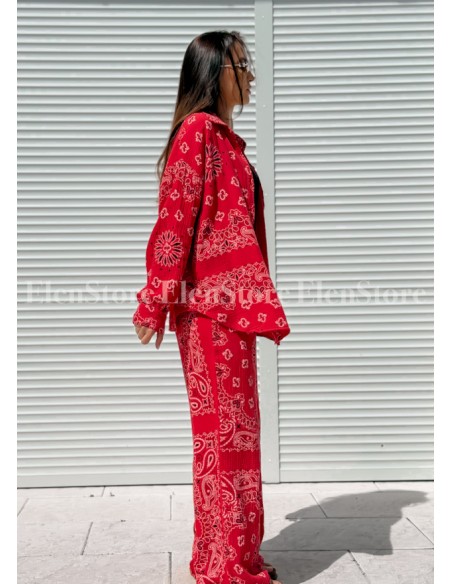 Komplet Panamo Bandama Red