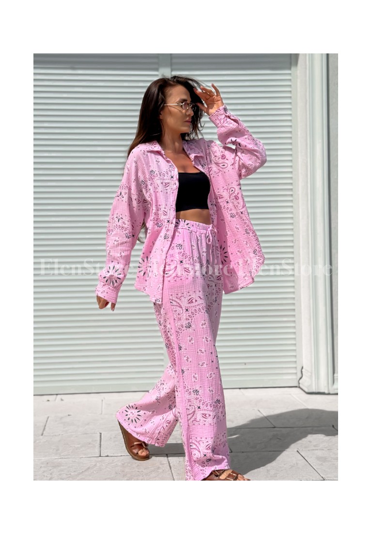 Komplet Panamo Bandama Pink