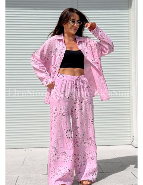 Komplet Panamo Bandama Pink 2