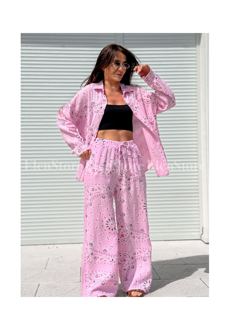 Komplet Panamo Bandama Pink