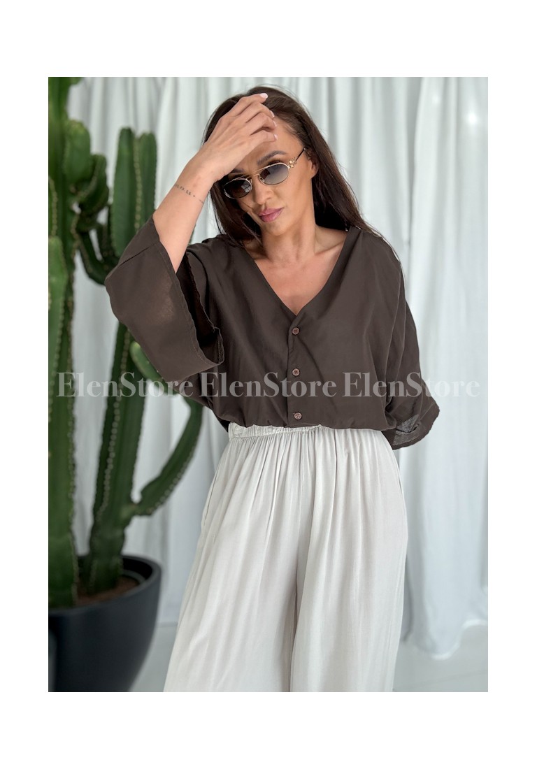 Bluzka Asti Brown
