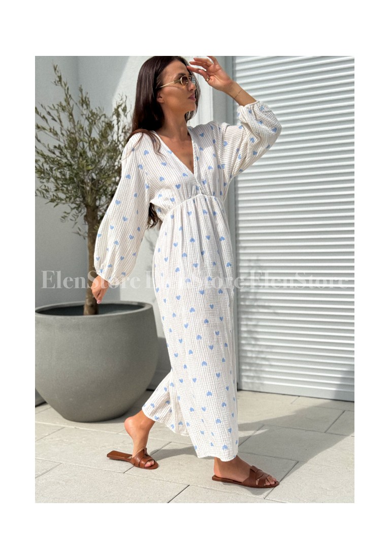 Sukienka Castello Heart Blue