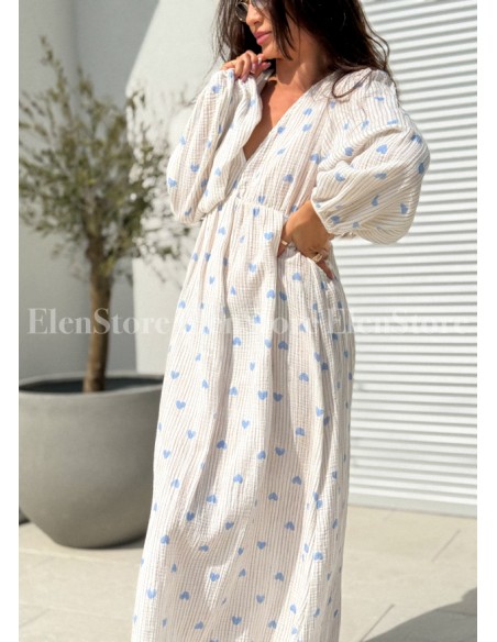 Sukienka Castello Heart Blue