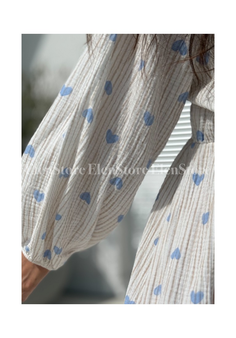 Sukienka Castello Heart Blue