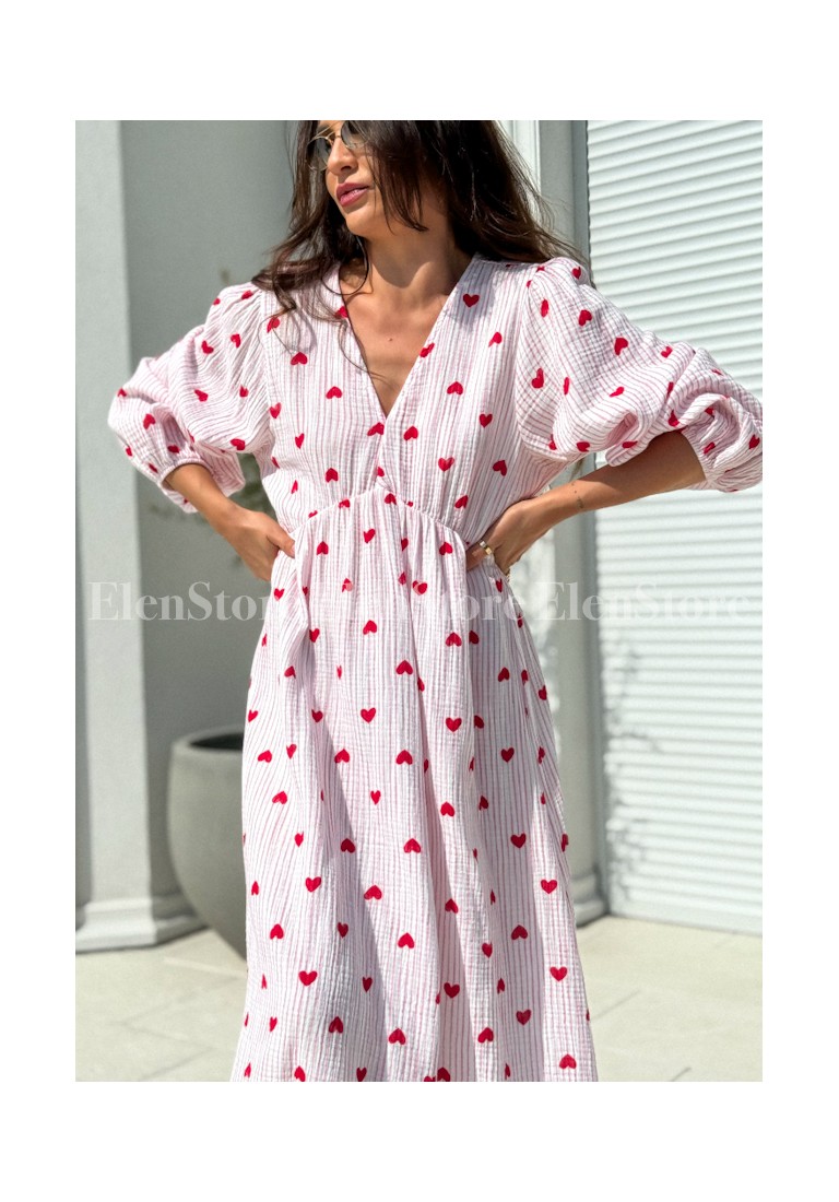 Sukienka Castello Heart Red