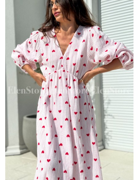 Sukienka Castello Heart Red
