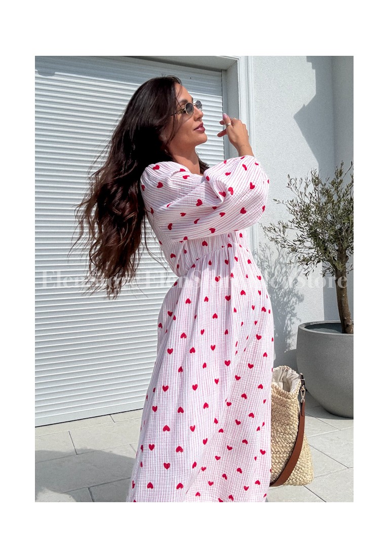 Sukienka Castello Heart Red