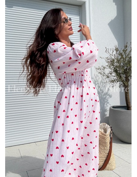 Sukienka Castello Heart Red