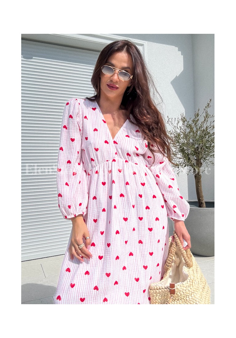 Sukienka Castello Heart Red