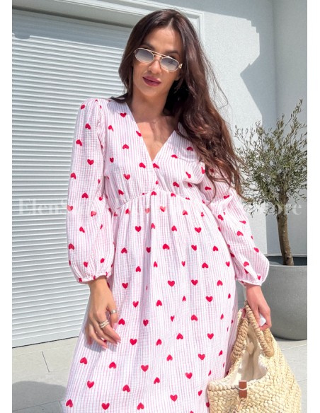 Sukienka Castello Heart Red