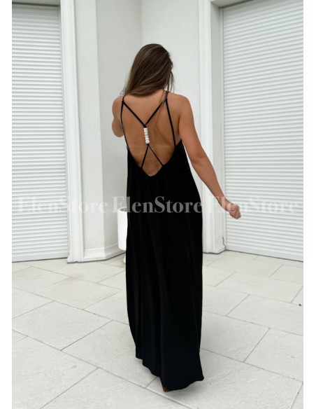 Sukienka Beads Black