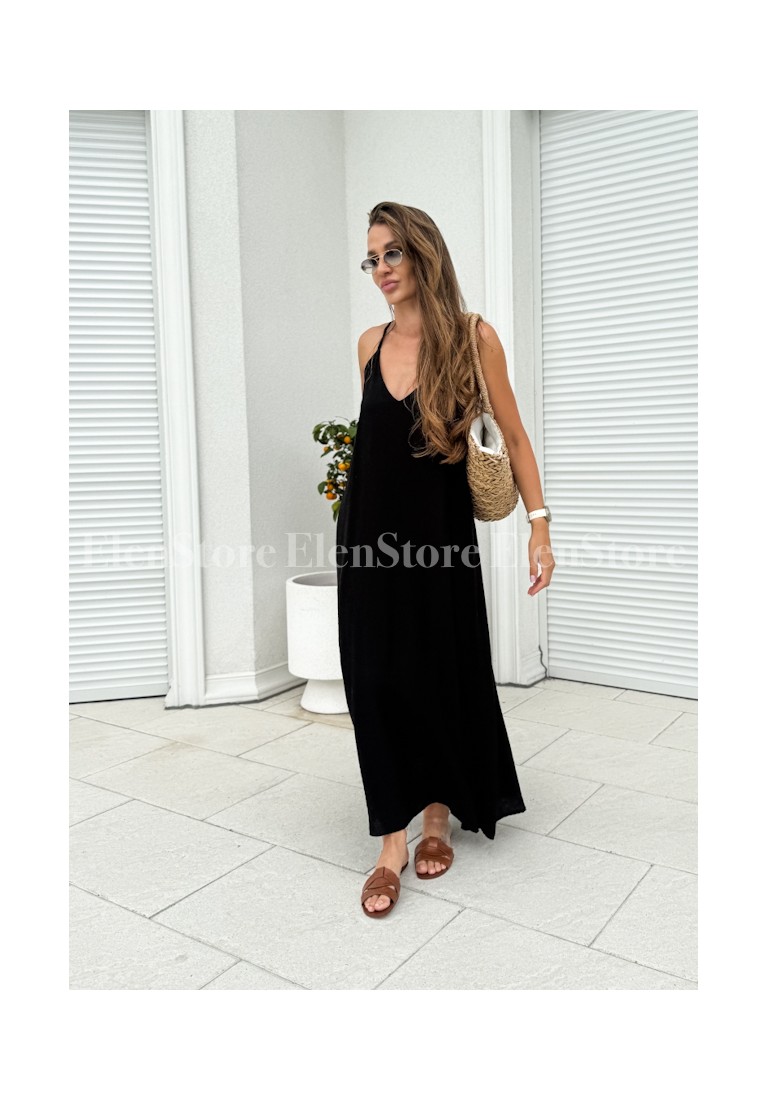 Sukienka Beads Black