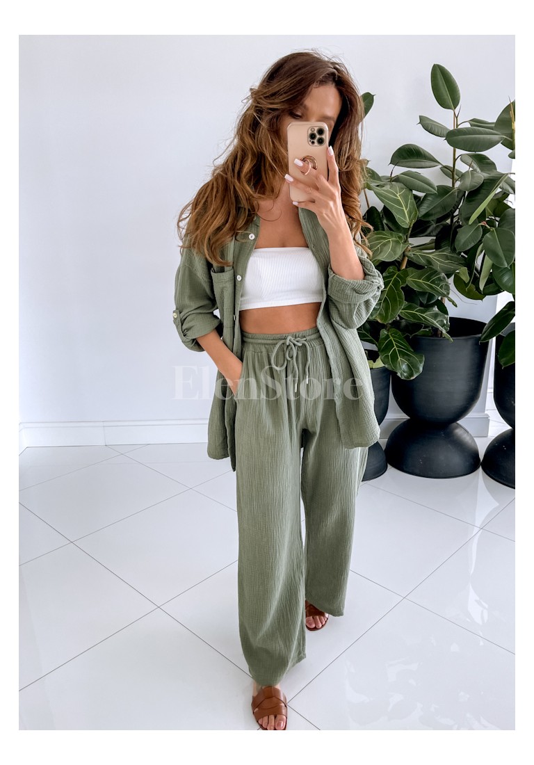 Komplet Enzo Khaki