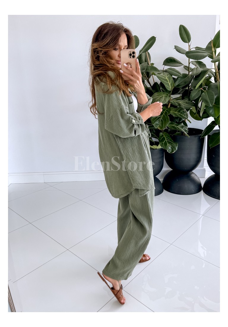 Komplet Enzo Khaki