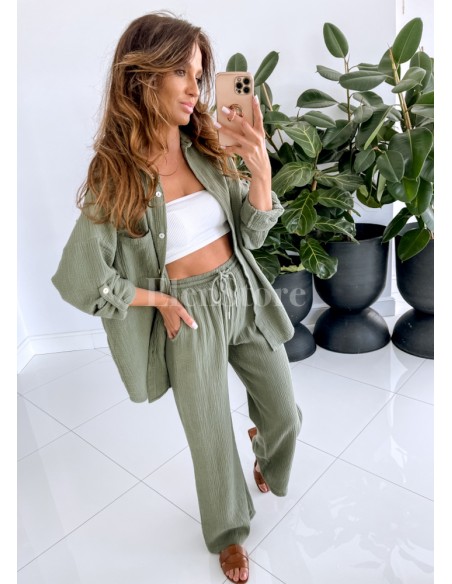 Komplet Enzo Khaki