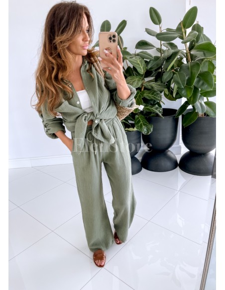 Komplet Enzo Khaki