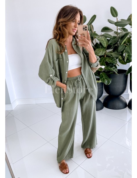 Komplet Enzo Khaki