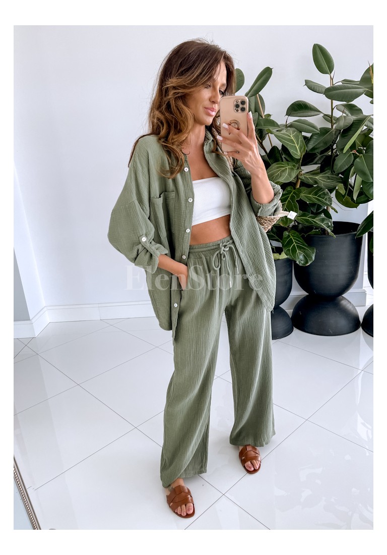 Komplet Enzo Khaki