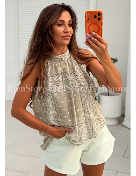 Bluzka Noel Beige 2