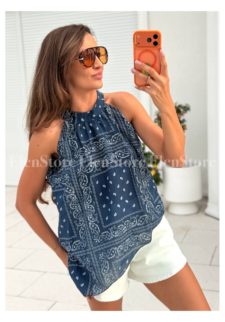 Bluzka Noel Navy