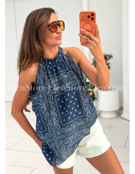 Bluzka Noel Navy