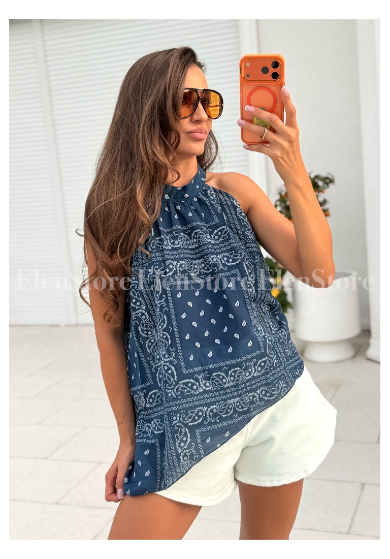Bluzka Noel Navy