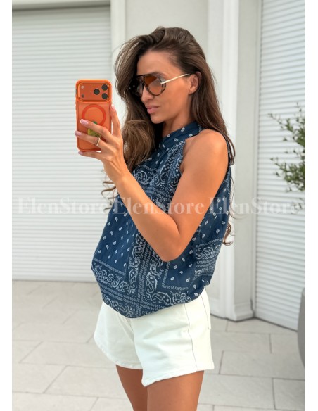 Bluzka Noel Navy