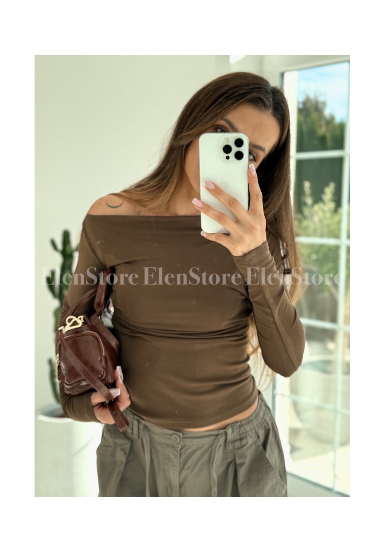 Bluzka Cloud Olive