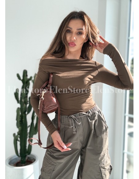 Bluzka Cloud Olive