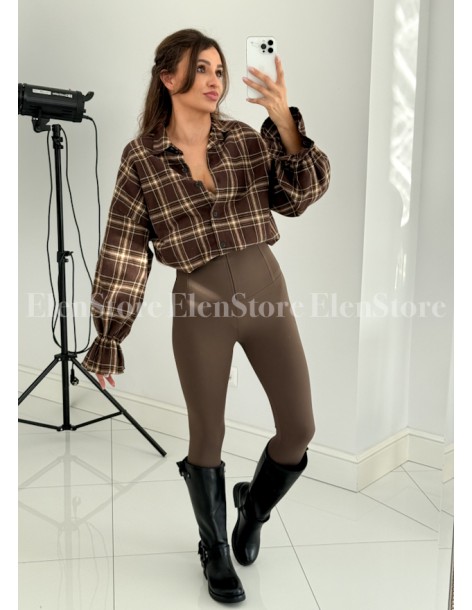 Legginsy Alio Brown