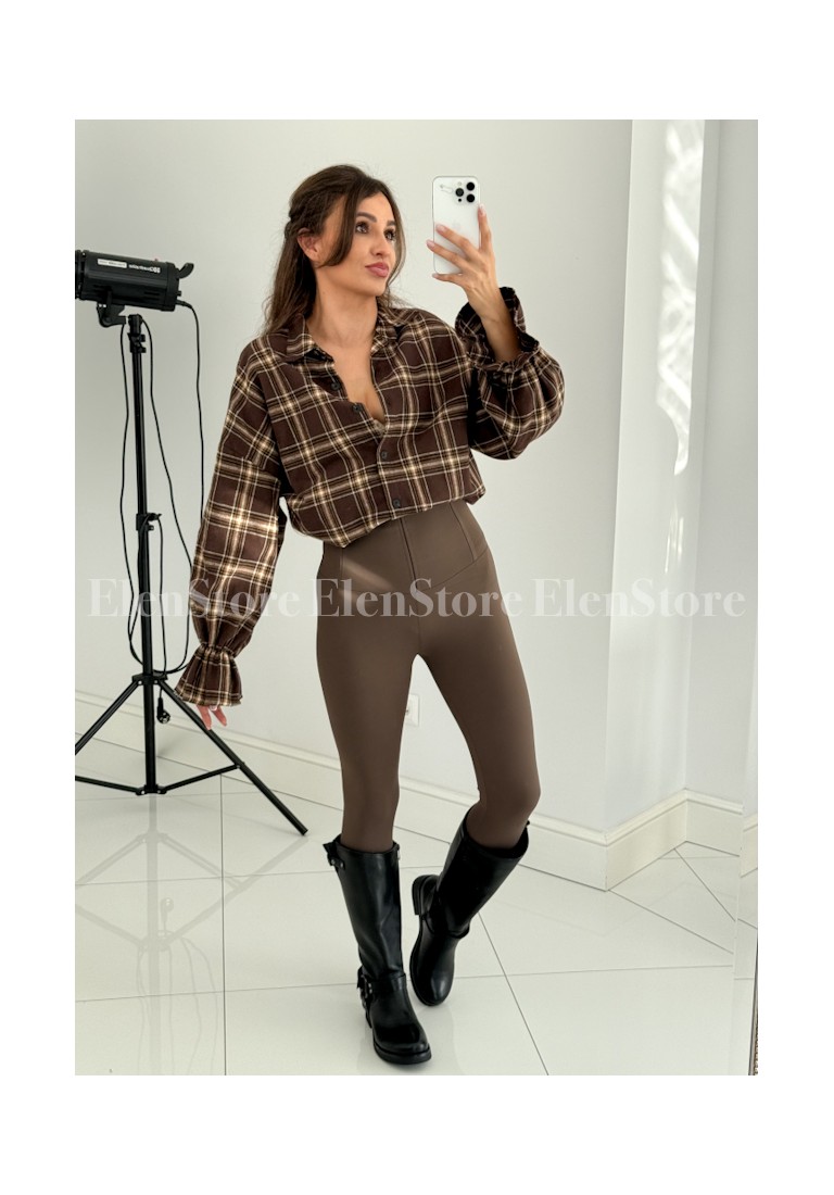 Legginsy Alio Brown