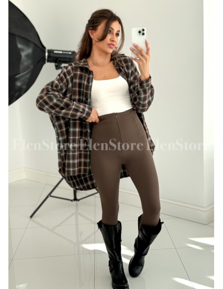 Legginsy Alio Brown