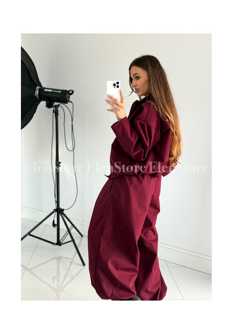 Komplet Stone Bordo