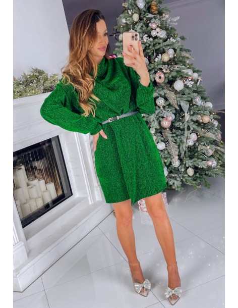 Sukienka Glossy Green