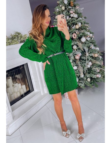 Sukienka Glossy Green