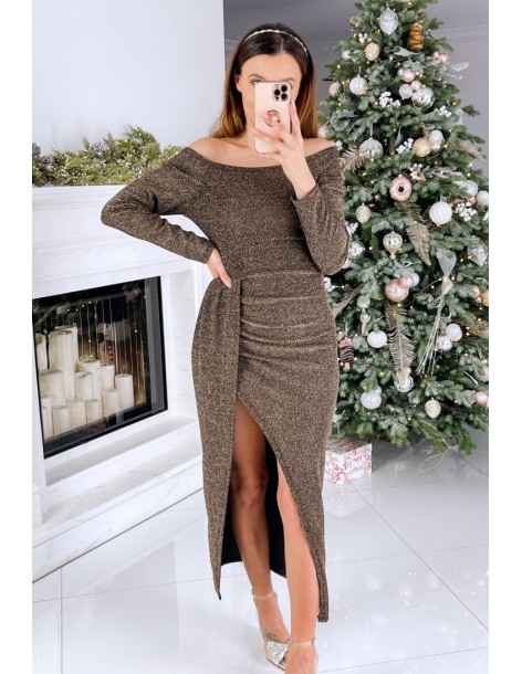 Sukienka Diamonds Gold